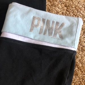 Black PINK Victoria’s Secret yoga pants